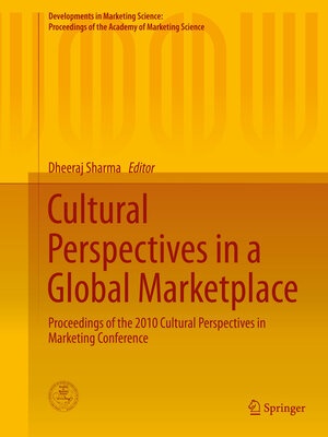 cover image of Cultural Perspectives in a Global Marketplace